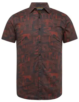 PME Legend Short Sleeve Shirt Print On Ctn Sl PSIS2303230