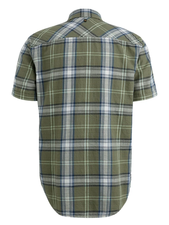 PME Legend Short Sleeve Shirt Slub Yarn Dyed PSIS2504206