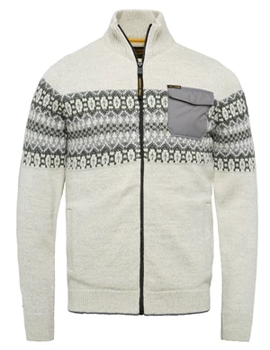 PME Legend Zip jacket mixed cotton knit PKC2210325