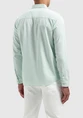 PureWhite Button up shirt with garment dye 24010209