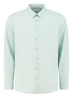 PureWhite Button up shirt with garment dye 24010209