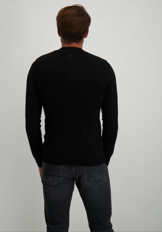PureWhite Essential Knitwear Halfzip Sweater 10815