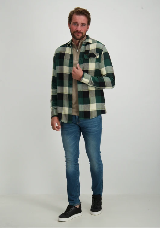 PureWhite Essential Knitwear Halfzip Sweater 10815