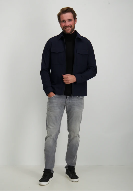 PureWhite Essential Knitwear Mockneck Sweater 10814