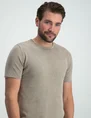 PureWhite Flat knitted shirt shortsleeve with 10809