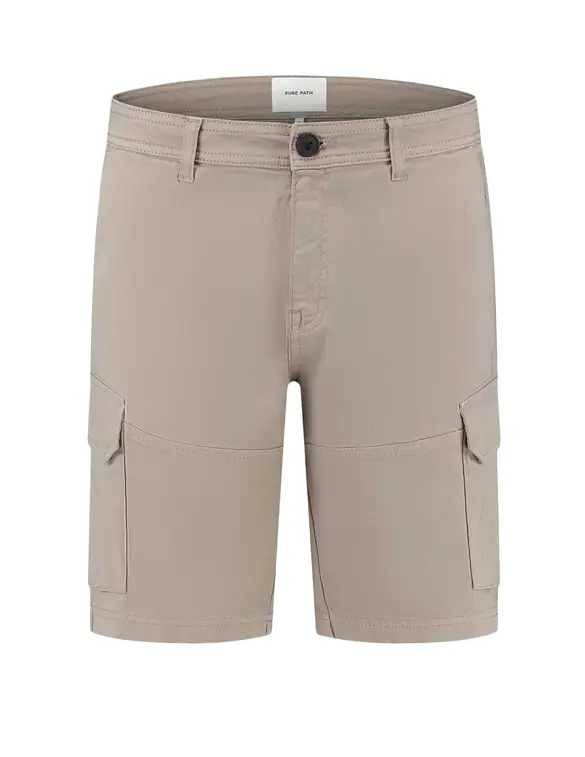 PureWhite Garment dye Cargo shorts 24010508