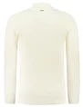 PureWhite jaquard washed mockneck 23030816