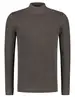 PureWhite jaquard washed mockneck 23030816