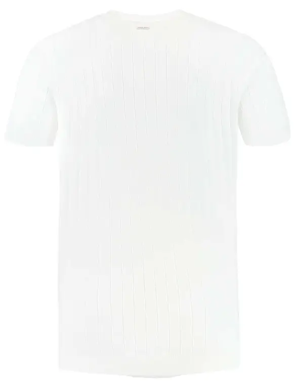 PureWhite Knitted short sleeve with drop need 24010808