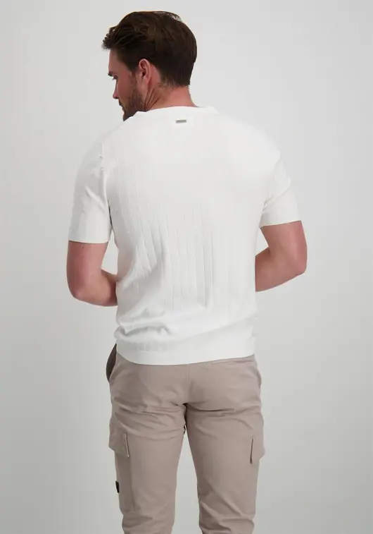 PureWhite Knitted short sleeve with drop need 24010808