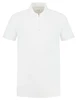 PureWhite Knitted shortsleeve polo half zip w 24010804