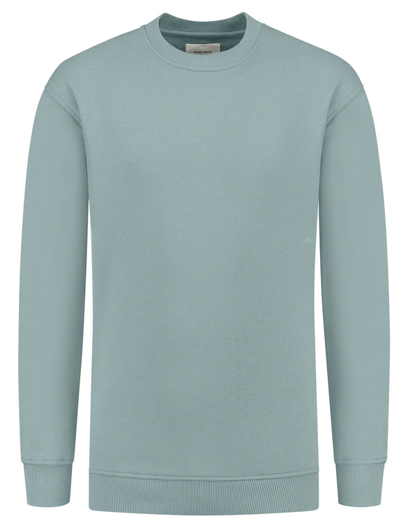 PureWhite Loose Fit Sweaters Crewneck LS 24030308