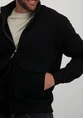PureWhite Loose Fit Sweaters Zip-up LS 24030307