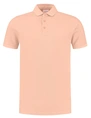 PureWhite Polo with button placket with embro 23010109