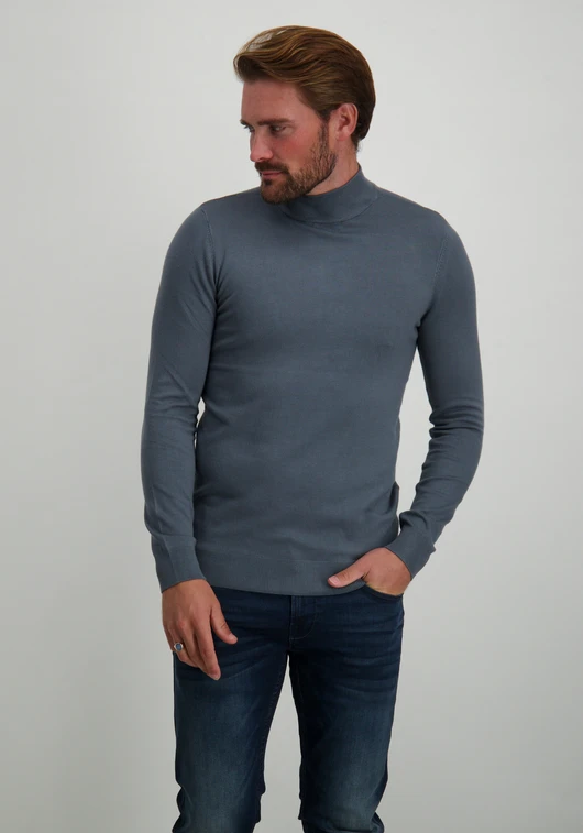 PureWhite Regular fit Knitwear Mockneck LS 24030801