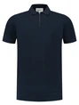 PureWhite Regular fit Polo SS Half Zip Knitwe 25010801