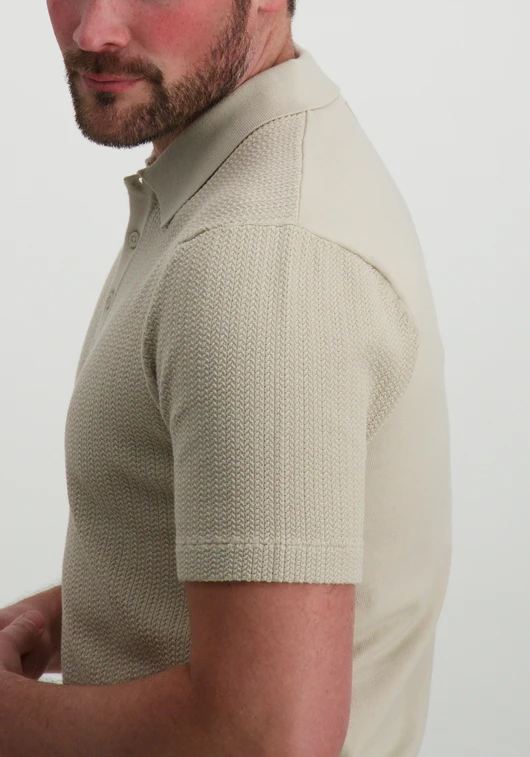 PureWhite Regular fit Polo SS Knitwear 25010815