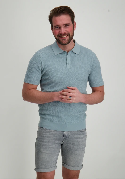 PureWhite Regular fit Polo SS Knitwear 25010815