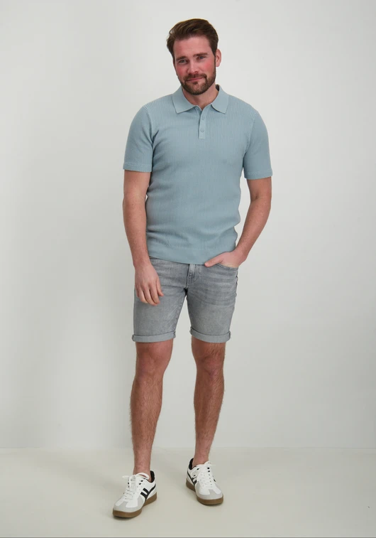 PureWhite Regular fit Polo SS Knitwear 25010815