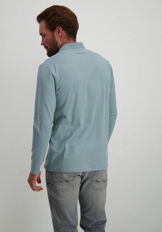 PureWhite Regular fit T-shirts Polo LS 24030105