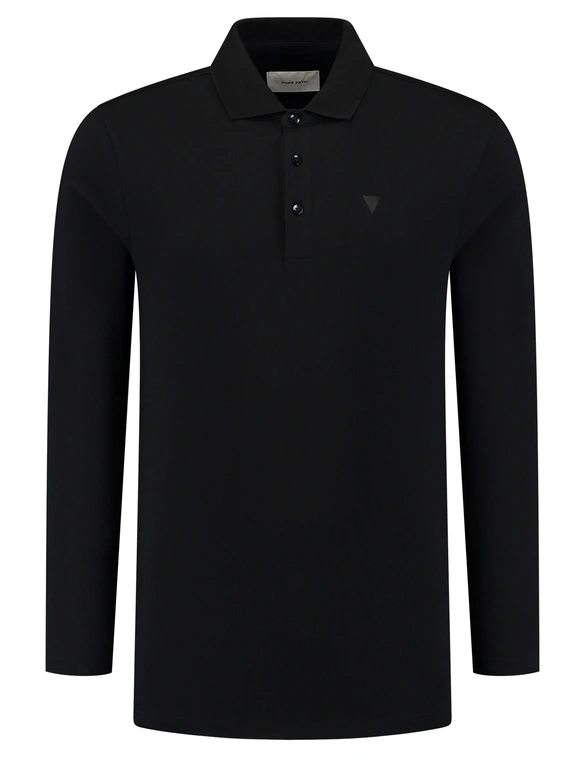 PureWhite Regular fit T-shirts Polo LS 24030105