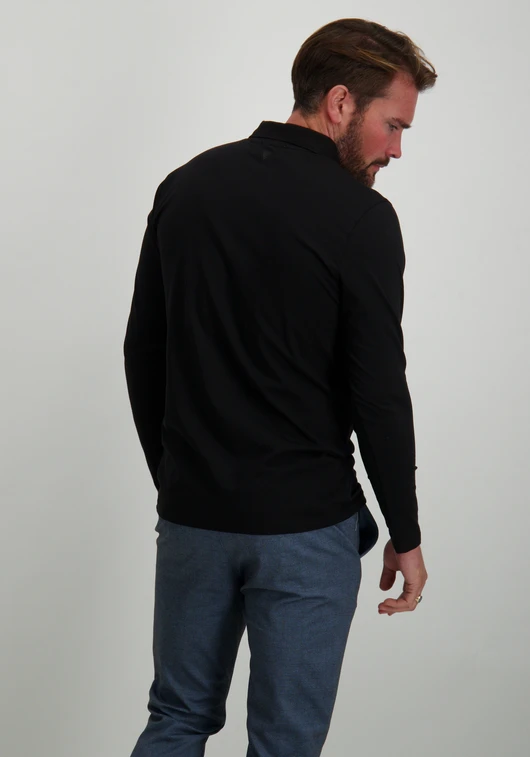 PureWhite Regular fit T-shirts Polo LS 24030105