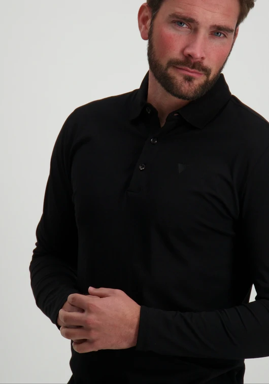 PureWhite Regular fit T-shirts Polo LS 24030105