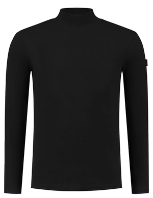 PureWhite Rib mockneck 23030111