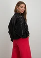 Refined Department ladies woven bomber jacket AMBER R2410450648