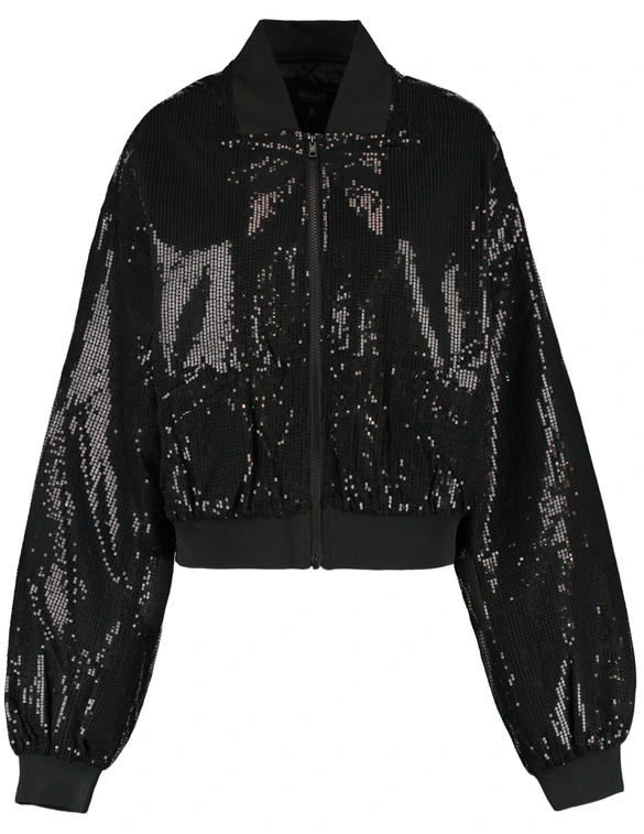 Refined Department ladies woven bomber jacket AMBER R2410450648