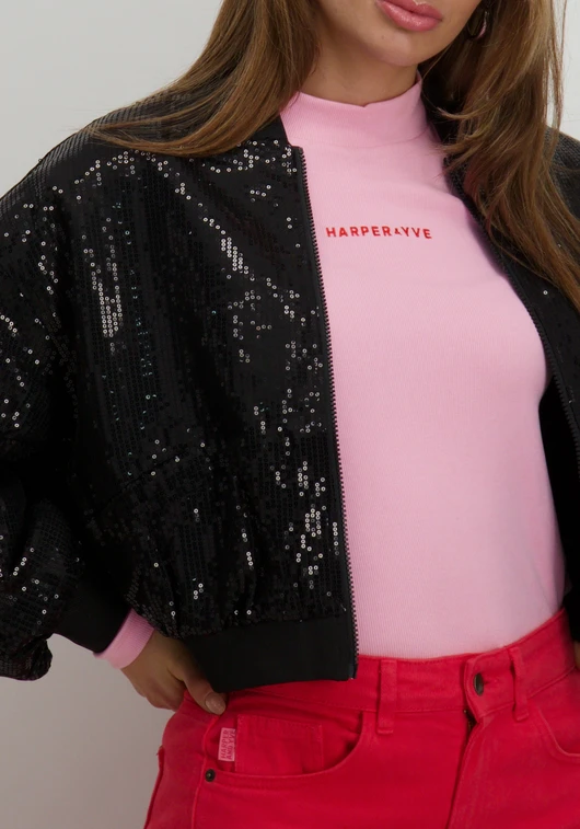 Refined Department ladies woven bomber jacket AMBER R2410450648