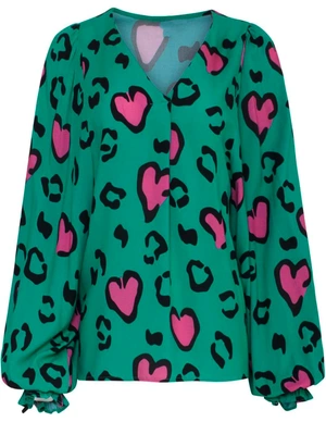 Smashed Lemon Blouse met hartjes 23133