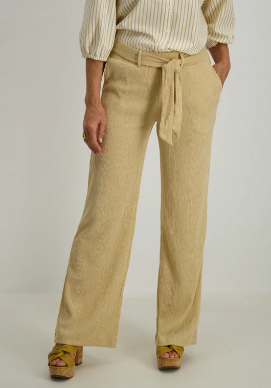 Tramontana Belted trousers K02-16-102