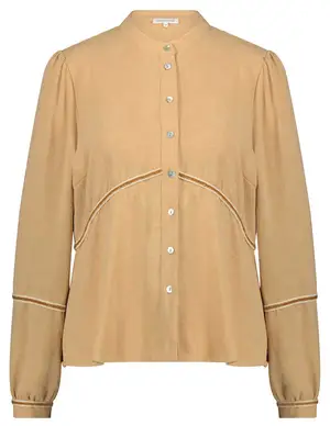 Tramontana Blouse Jacquard Tape Details C09-07-301