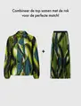 Tramontana Blouse Pixeled Forest C05-14-301