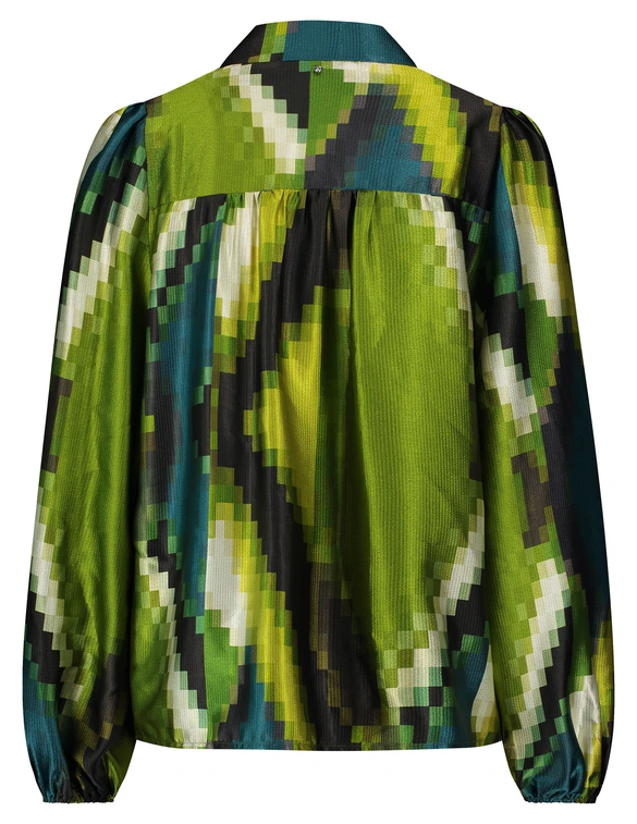 Tramontana Blouse Pixeled Forest C05-14-301