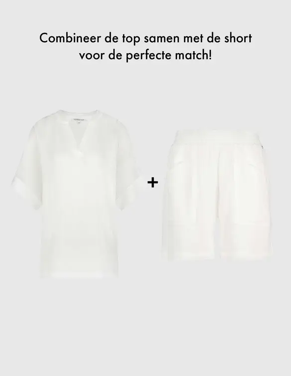 Tramontana Cotton Gauze Shorts Q09-16-101