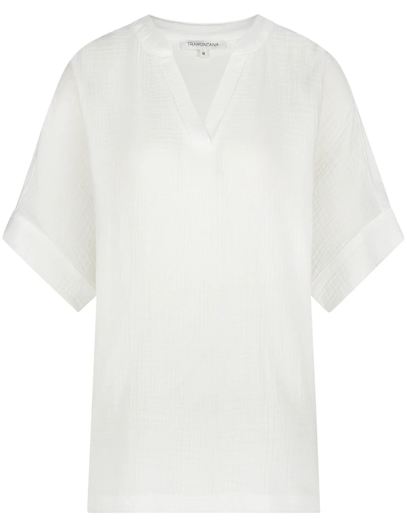 Tramontana Cotton Gauze T-shirt Q09-16-401