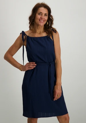 Tramontana Crinkled Tie-Strap Dress S01-16-502