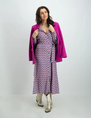 Tramontana Dress African Motif Print Q03-07-501