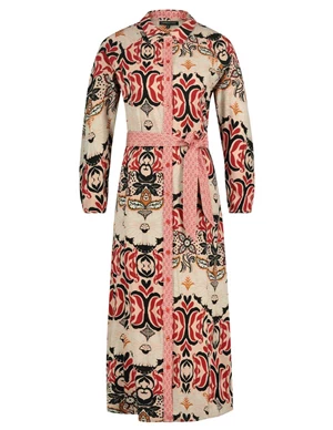 Tramontana Dress Ornament Print Mix Q01-09-501