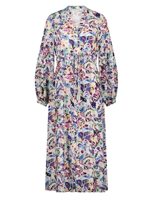 Tramontana Dress Spring Garden Print C04-07-501