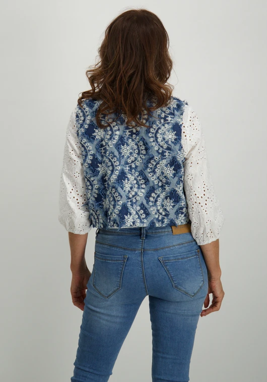 Tramontana Fancy Fabric Gilet Q11-16-801