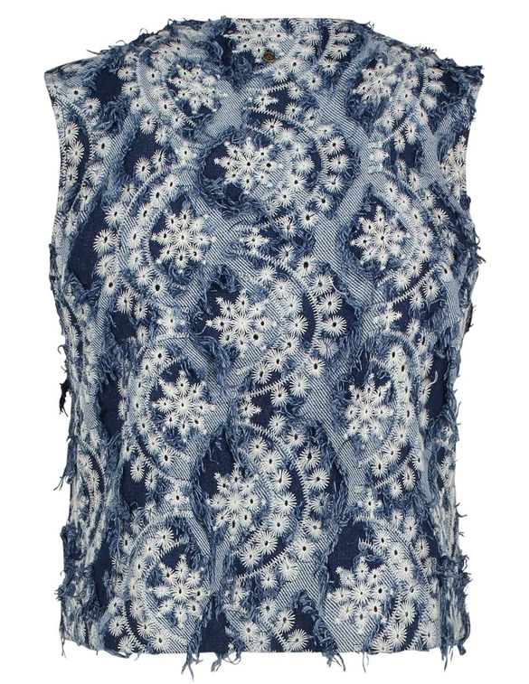 Tramontana Fancy Fabric Gilet Q11-16-801