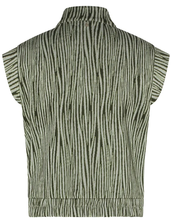 Tramontana Jacquard Vest Zebra K01-15-801