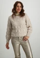 Tramontana Jumper High Neck Lurex Q03-14-601