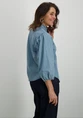 Tramontana Pinstripe Denim Blouse C05-15-301
