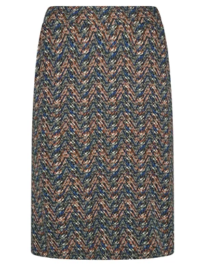 Tramontana Skirt Chevron Stripe D02-08-201