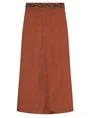 Tramontana Skirt Midi Sand Washed Q15-98-201
