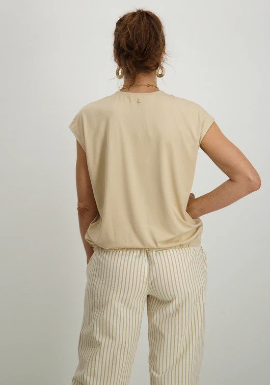 Tramontana Sleeveless Shimmer Blouse C16-16-302